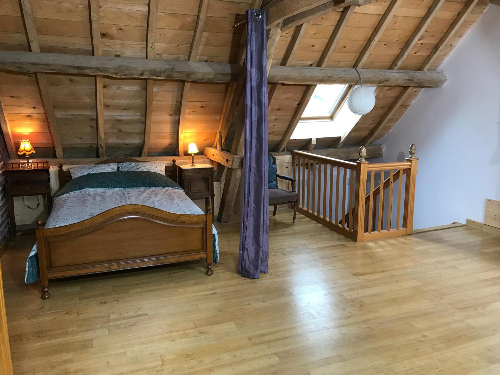 Bed and Breakfast Ecolieu Le Chant Du Temps Saint-Usuge Exterior foto